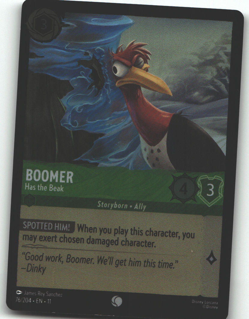 Boomer - Has the Beak