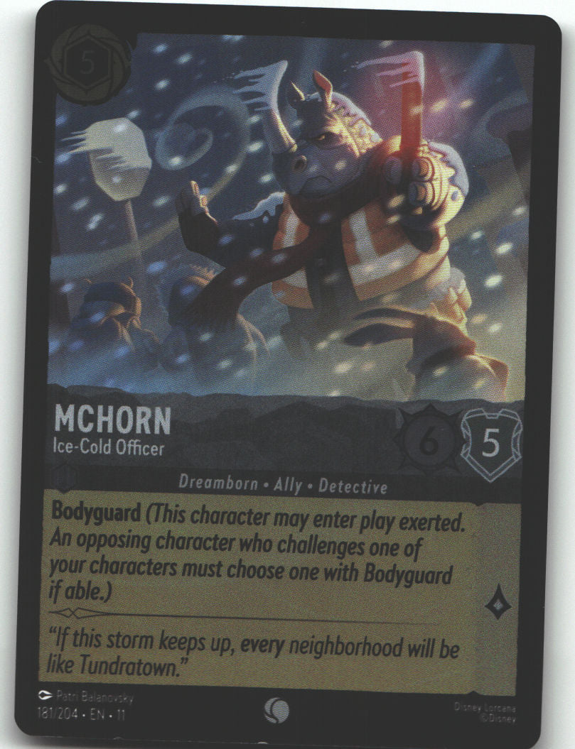 McHorn - Ice-Cold Officer