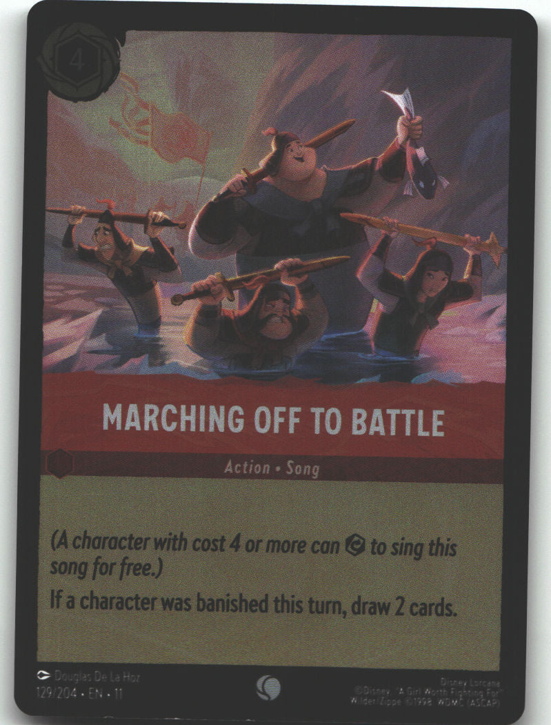 Marching Off to Battle