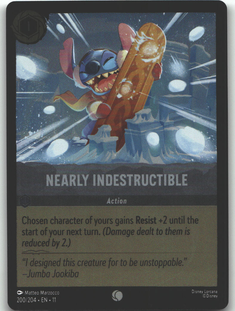 Nearly Indestructible