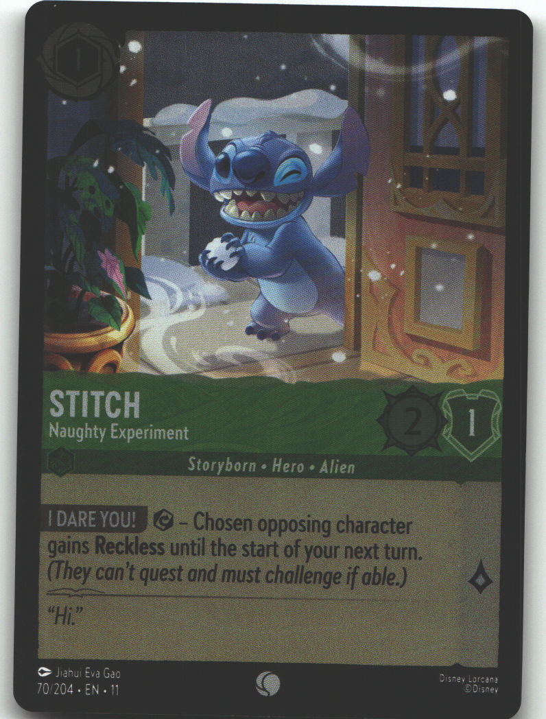 Stitch - Naughty Experiment