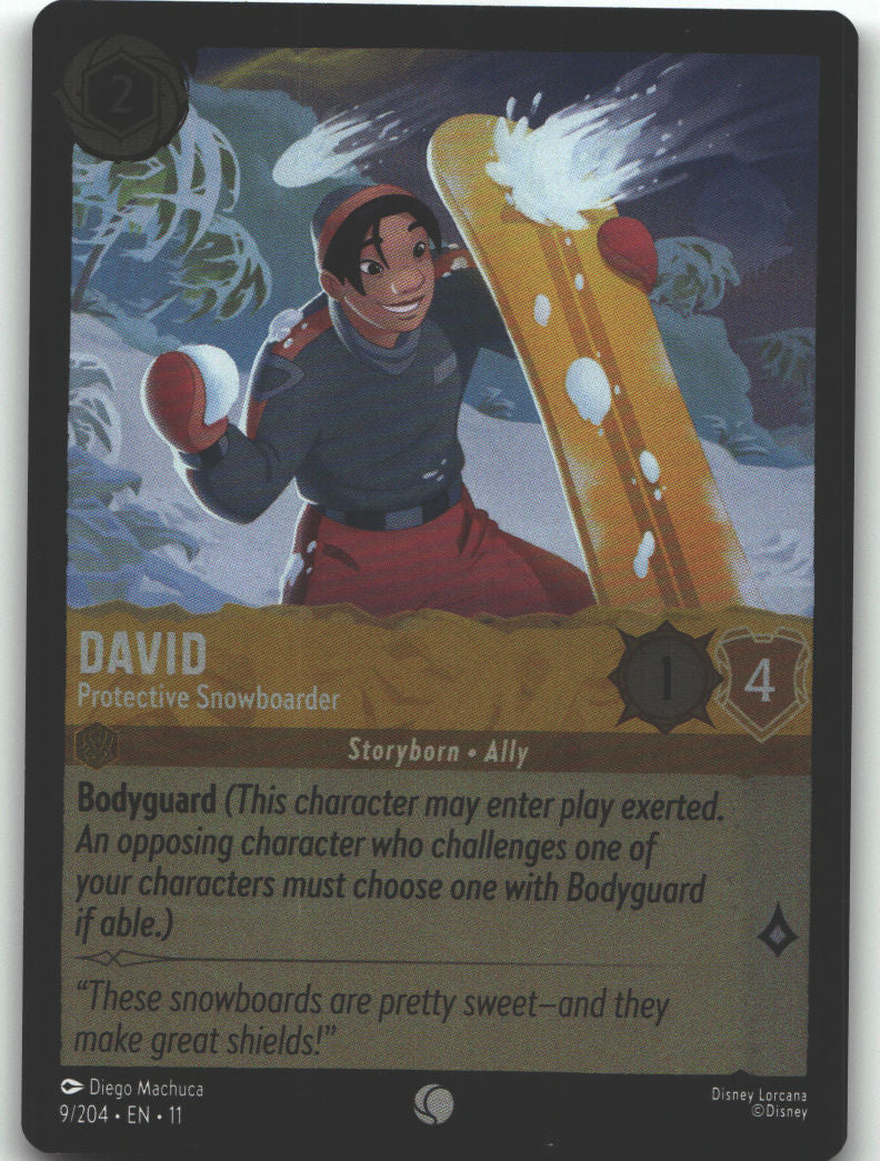 David - Protective Snowboarder