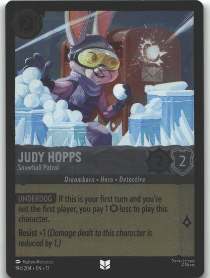 Judy Hopps - Snowball Patrol