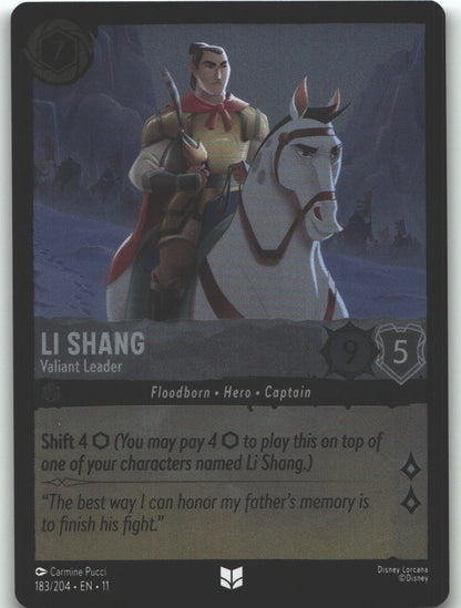 Li Shang - Valiant Leader