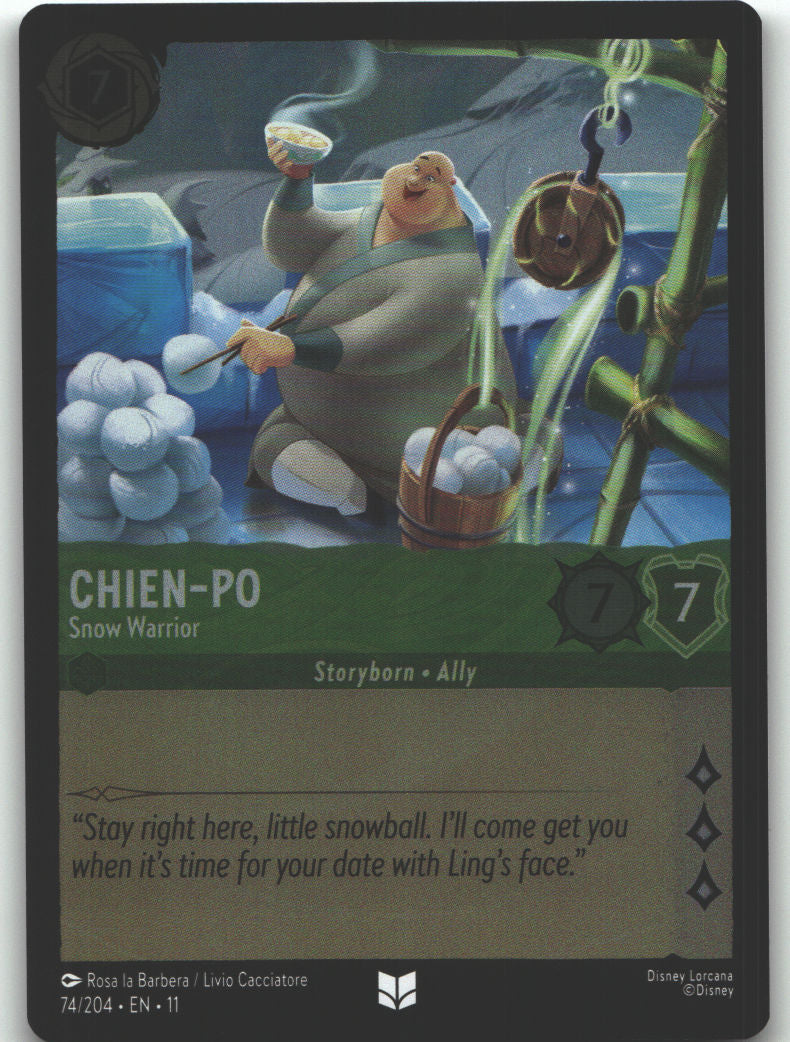 Chien-Po  - Snow Warrior