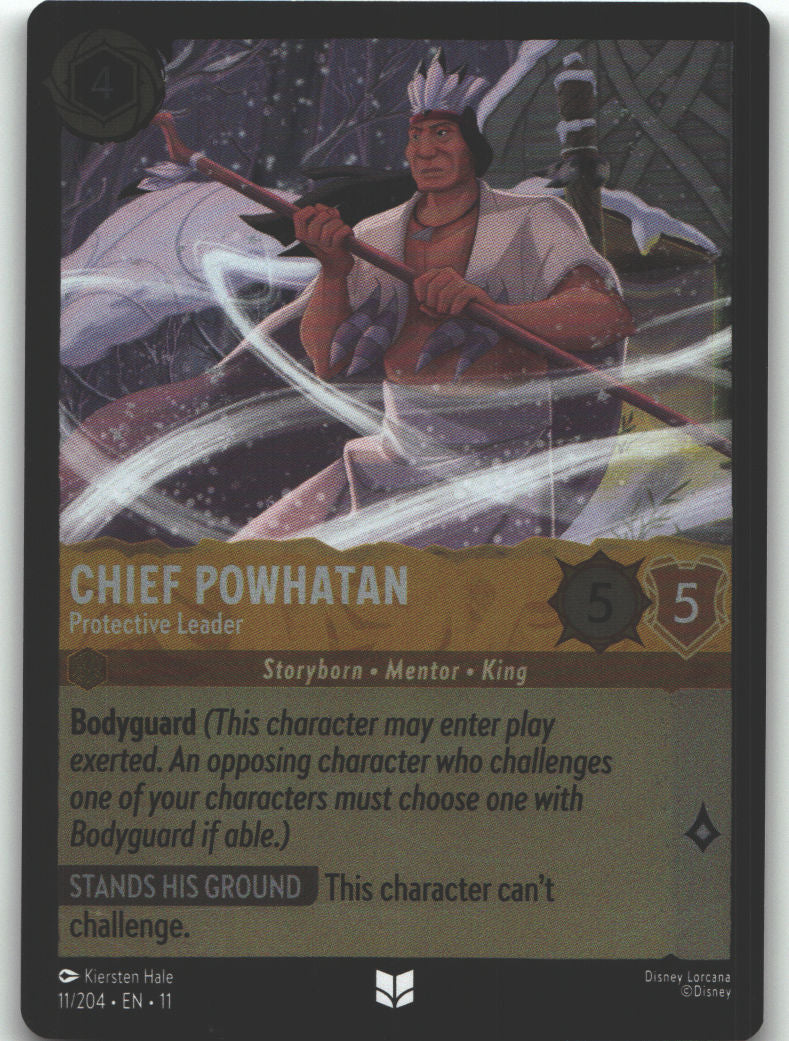 Chief Powhatan - Protective Leader