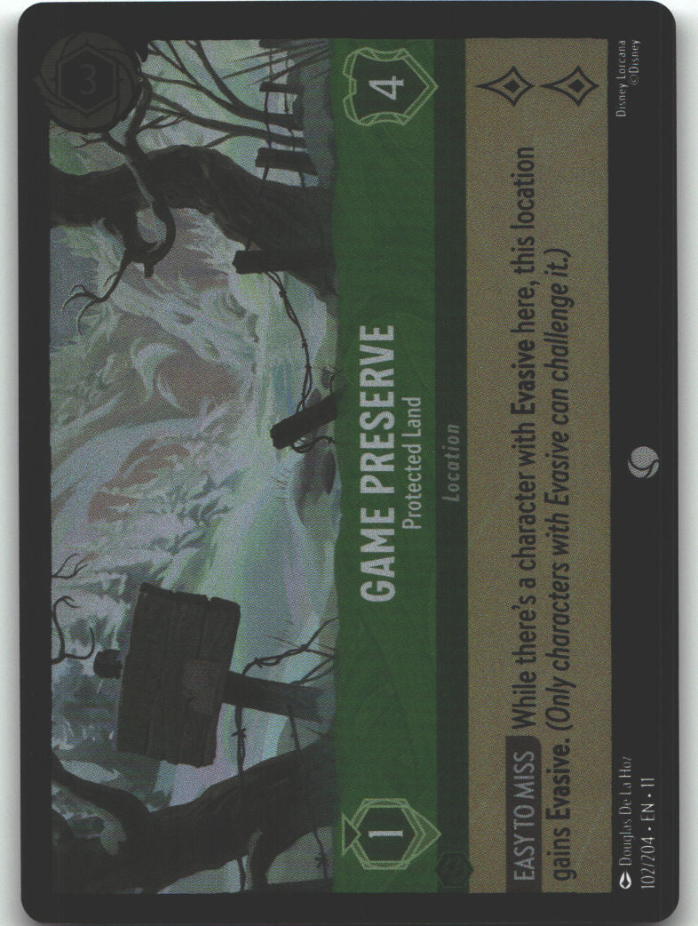 Game Preserve - Protected Land