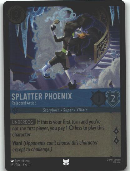 Splatter Phoenix - Rejected Artist