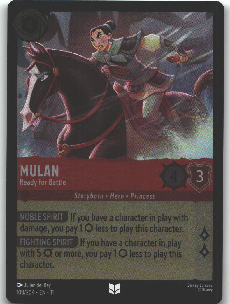 Mulan - Ready for Battle