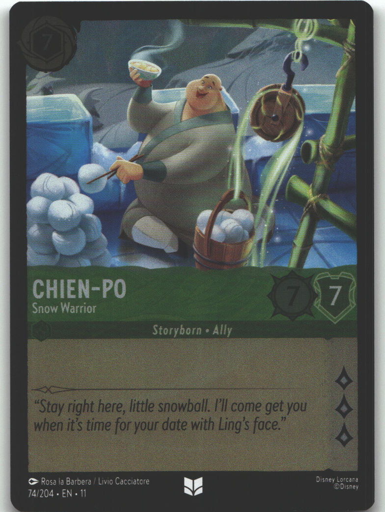 Chien-Po  - Snow Warrior