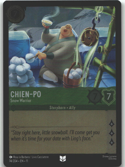 Chien-Po  - Snow Warrior