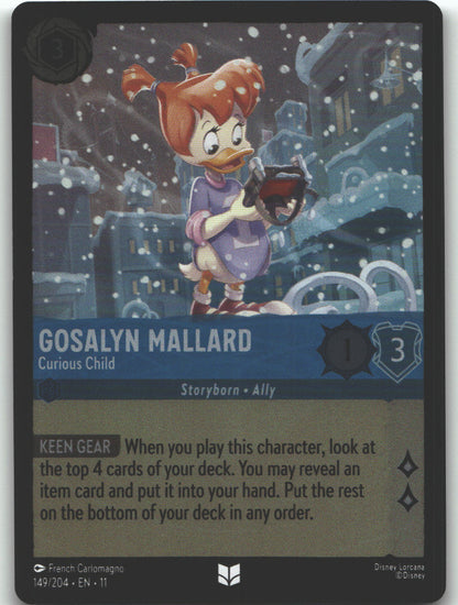 Gosalyn Mallard - Curious Child