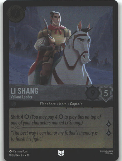 Li Shang - Valiant Leader