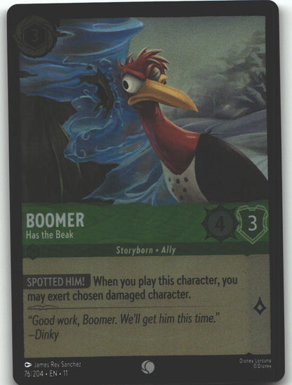 Boomer - Has the Beak