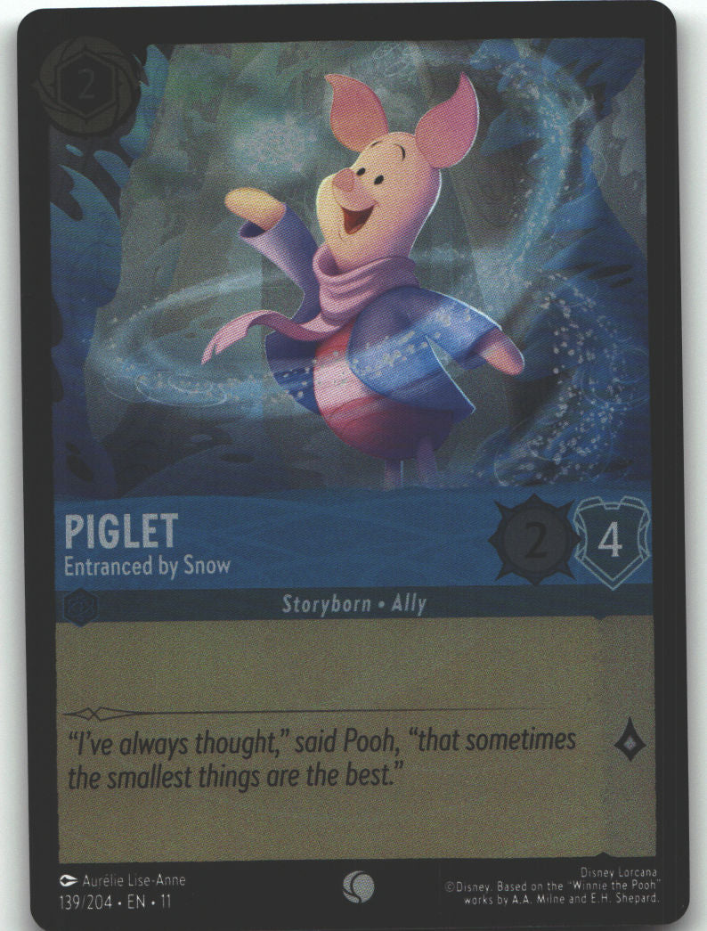 Piglet - Entranced by Snow