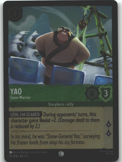 Yao - Snow Warrior