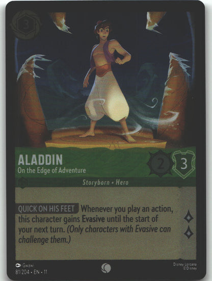 Aladdin - On the Edge of Adventure