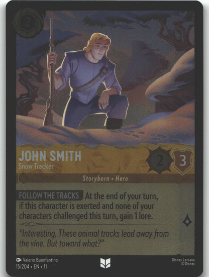 John Smith - Snow Tracker