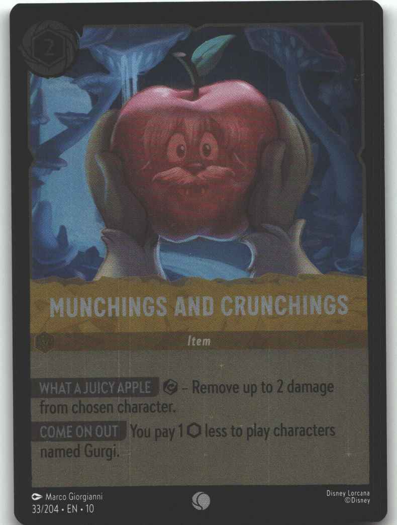 Munchings and Crunchings