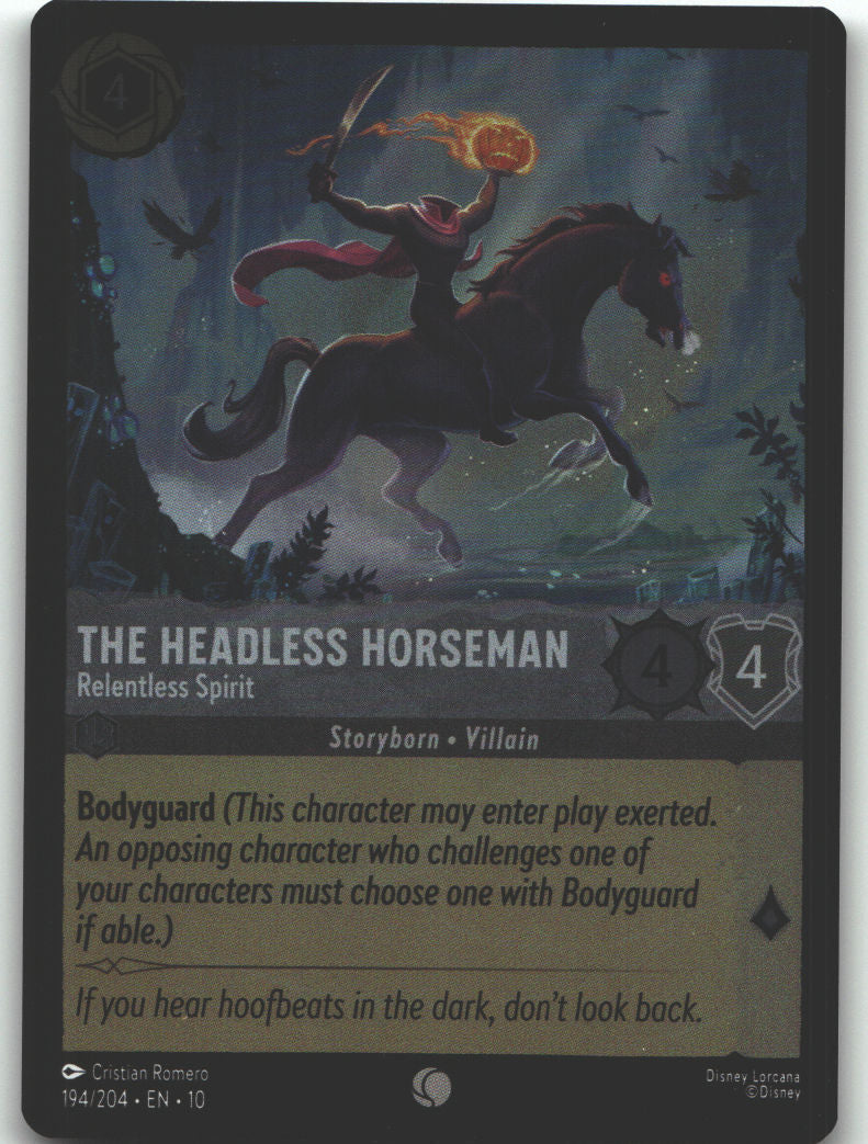 The Headless Horseman - Relentless Spirit