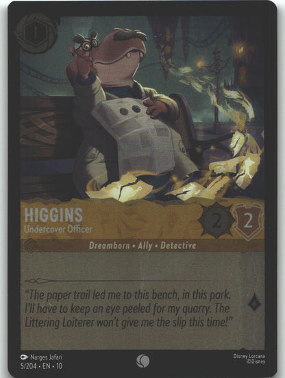 Higgins - Undercover Officer