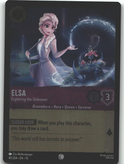Elsa - Exploring the Unknown