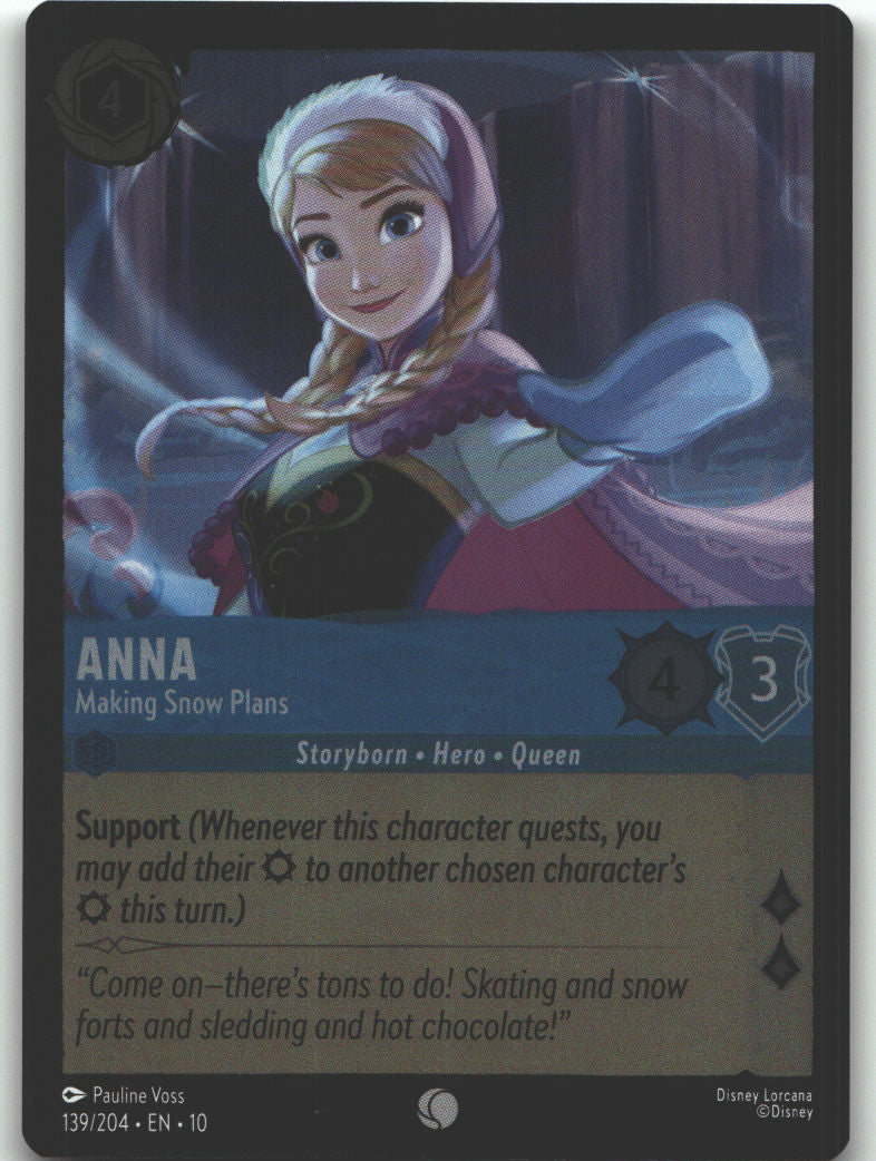 Anna - Making Snow Plans
