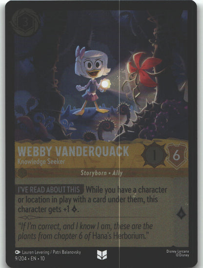 Webby Vanderquack - Knowledge Seeker