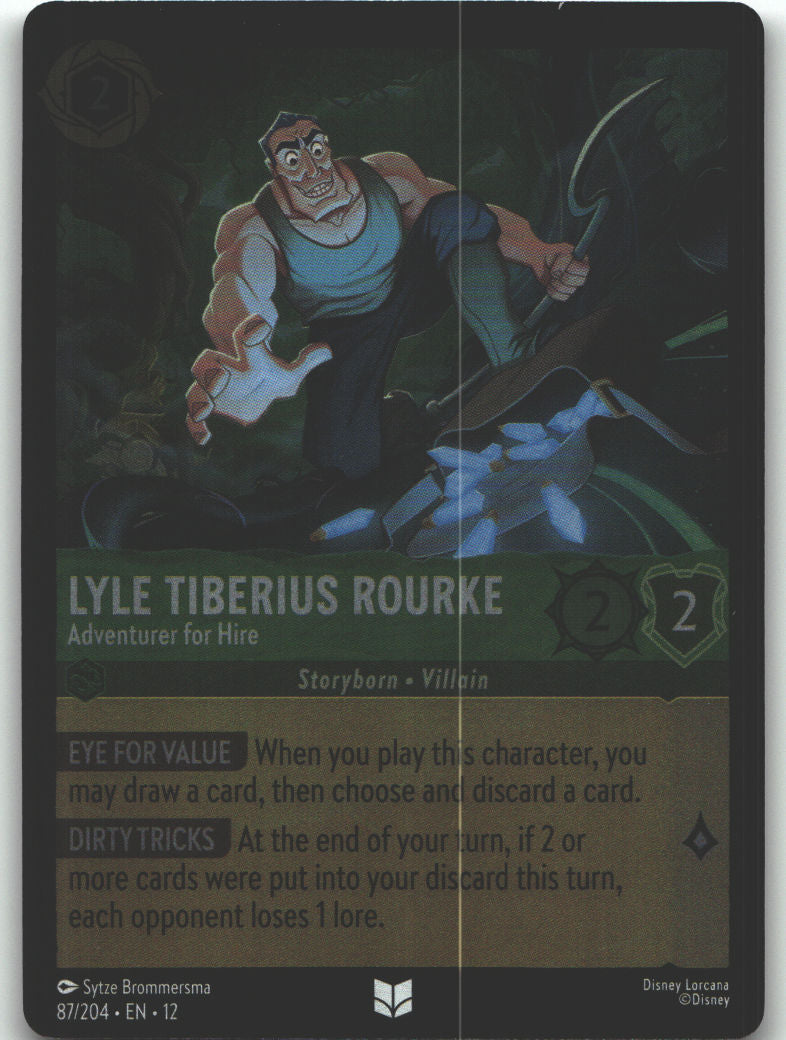 Lyle Tiberius Rourke - Adventurer for Hire