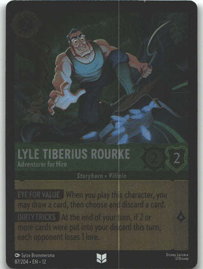 Lyle Tiberius Rourke - Adventurer for Hire
