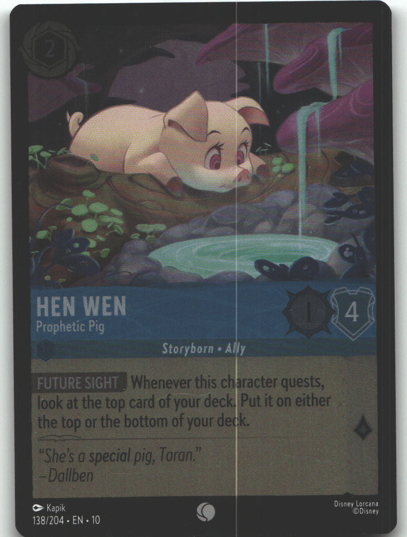 Hen Wen - Prophetic Pig