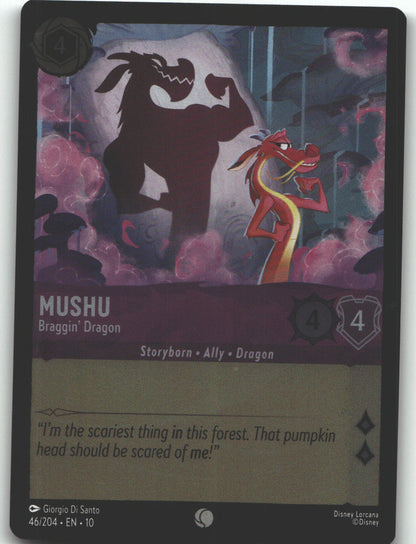 Mushu - Braggin' Dragon