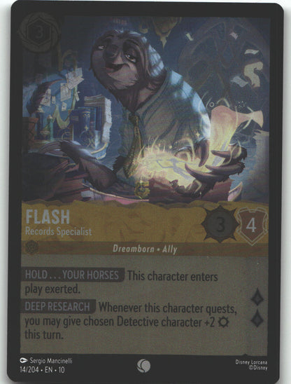Flash - Records Specialist