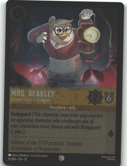 Mrs. Beakley - Former S.H.U.S.H. Agent