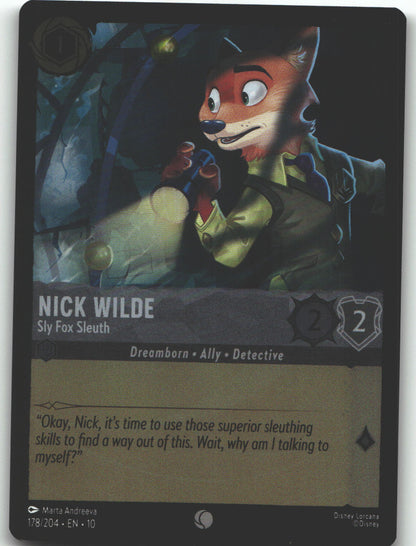 Nick Wilde - Sly Fox Sleuth