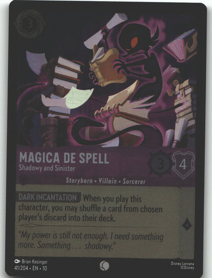 Magica De Spell - Shadowy and Sinister
