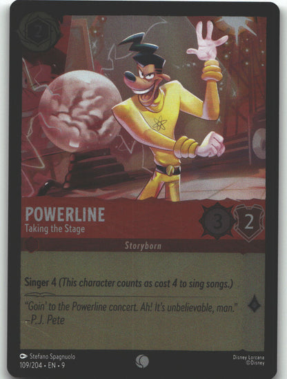 Powerline - Taking the Stage