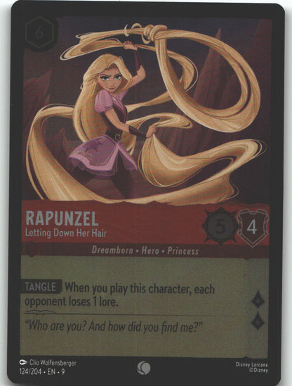 Rapunzel - Letting Down Her Hair