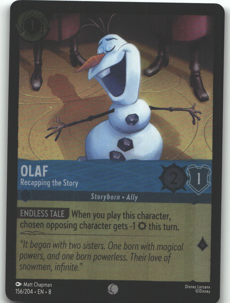 Olaf - Recapping the Story