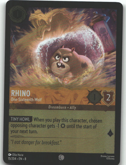 Rhino - One-Sixteenth Wolf
