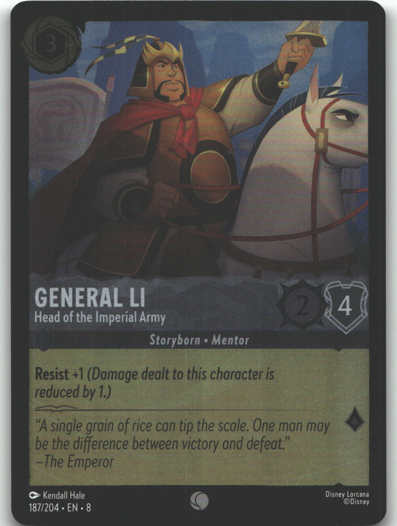 General Li - Head of the Imperial Army