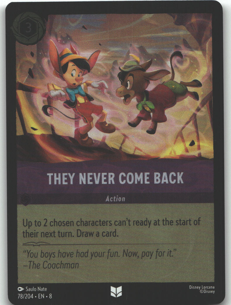 They Never Come Back