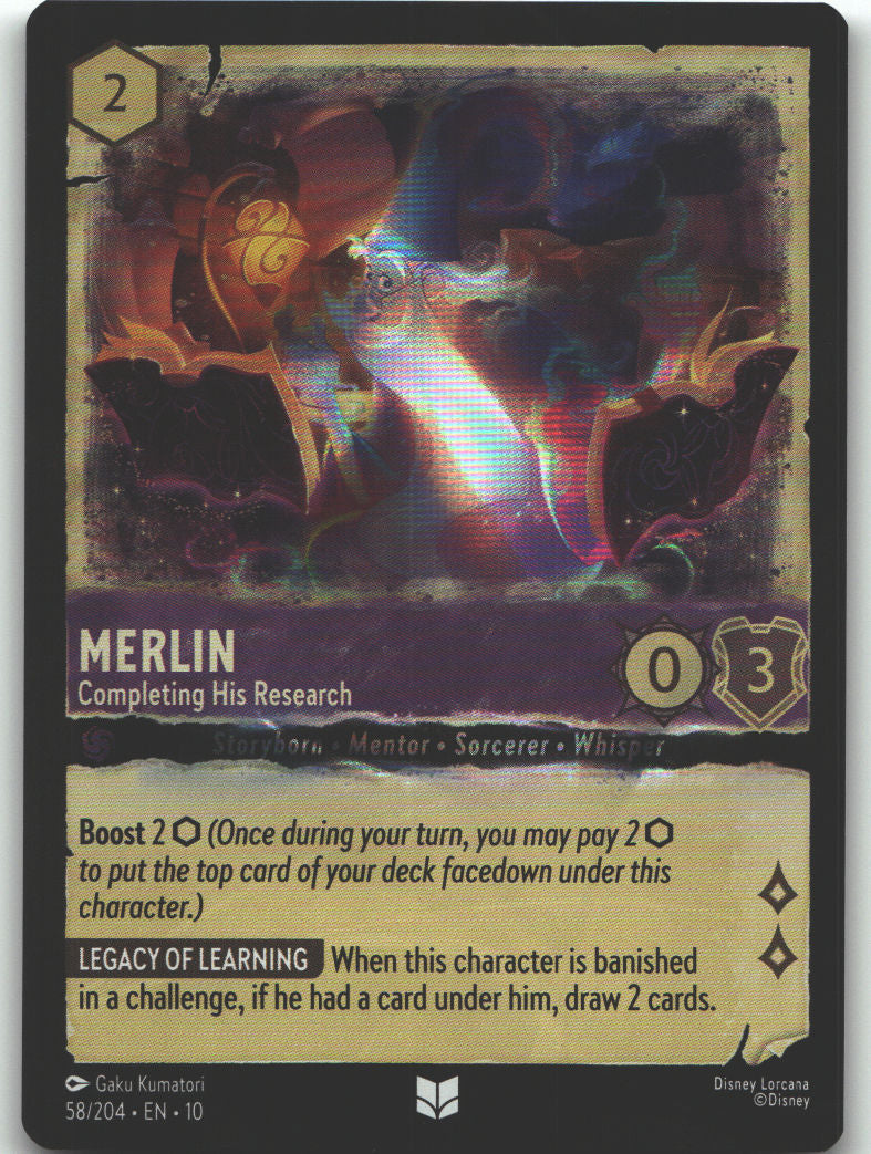 Merlin - Completing His Research