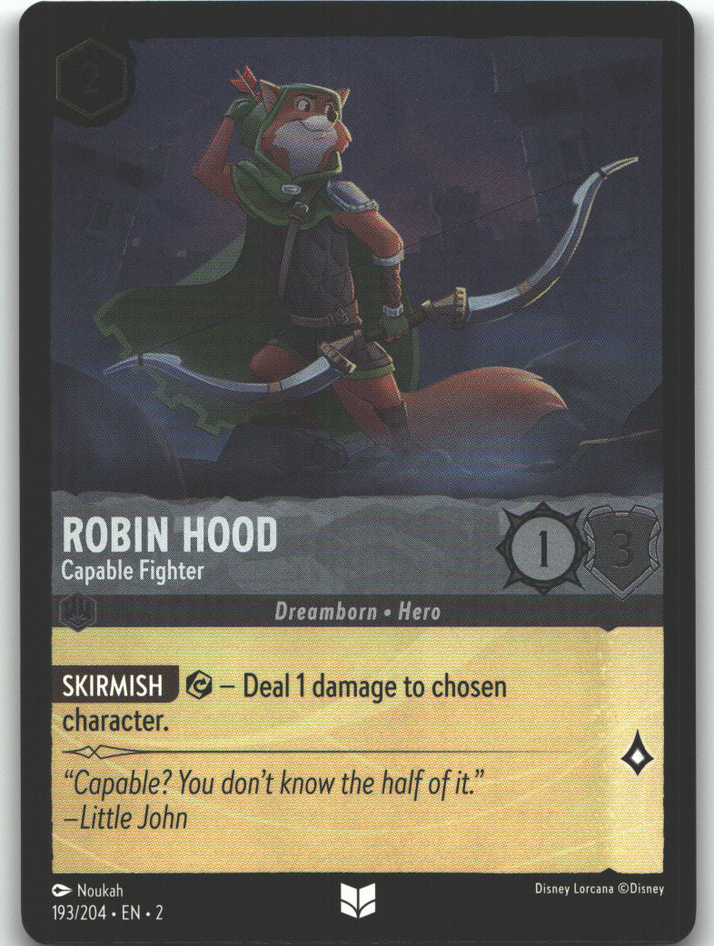 Robin Hood - Capable Fighter