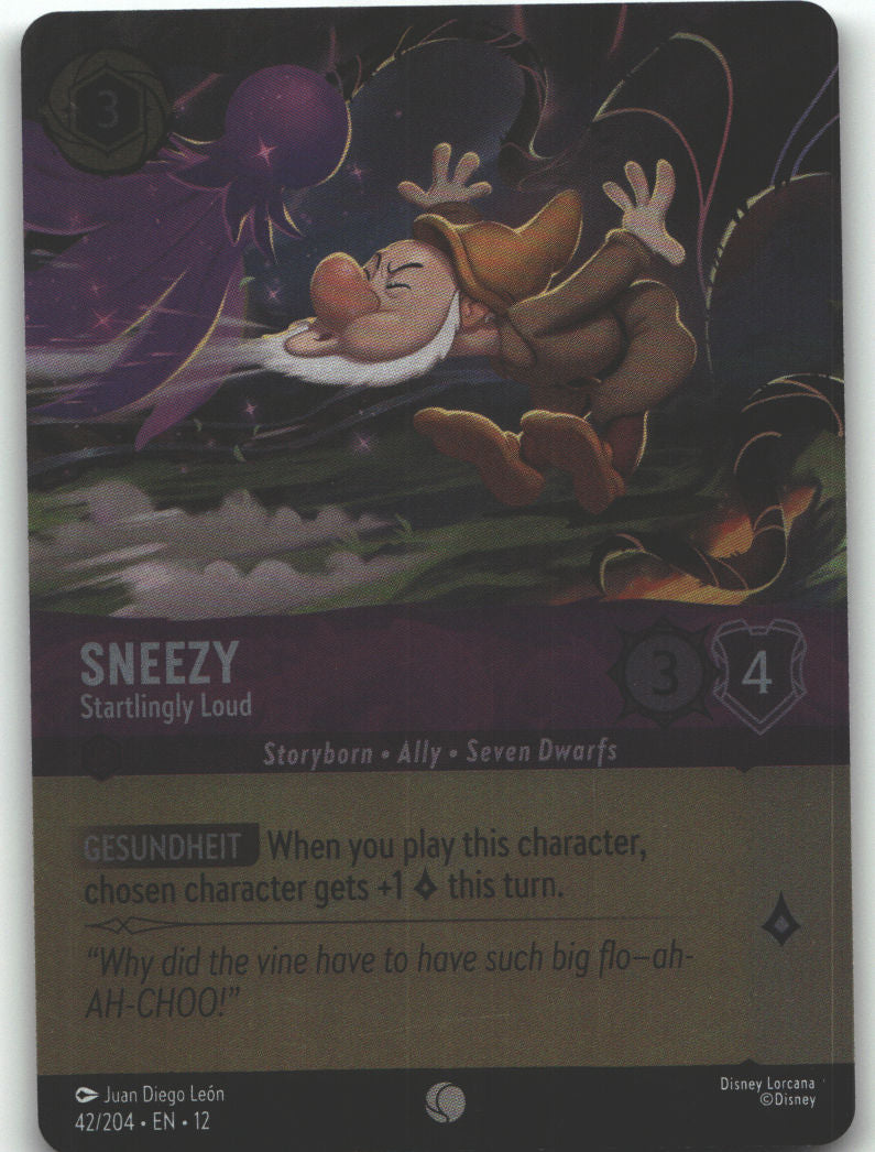 Sneezy - Startlingly Loud (Foil)