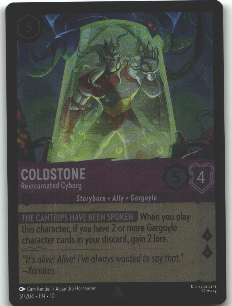 Coldstone - Reincarnated Cyborg
