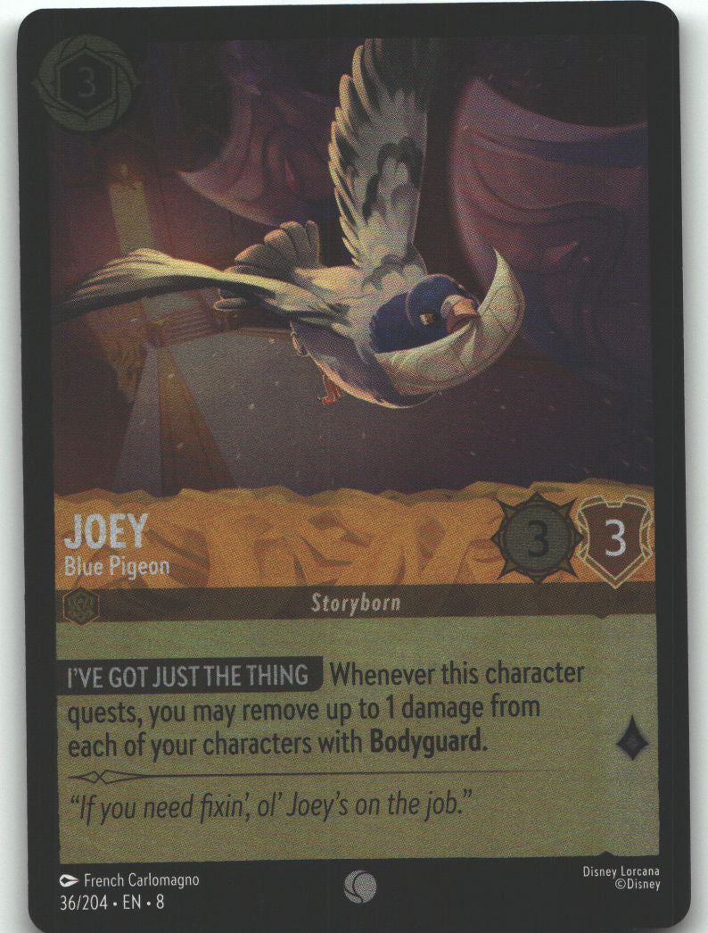 Joey - Blue Pigeon
