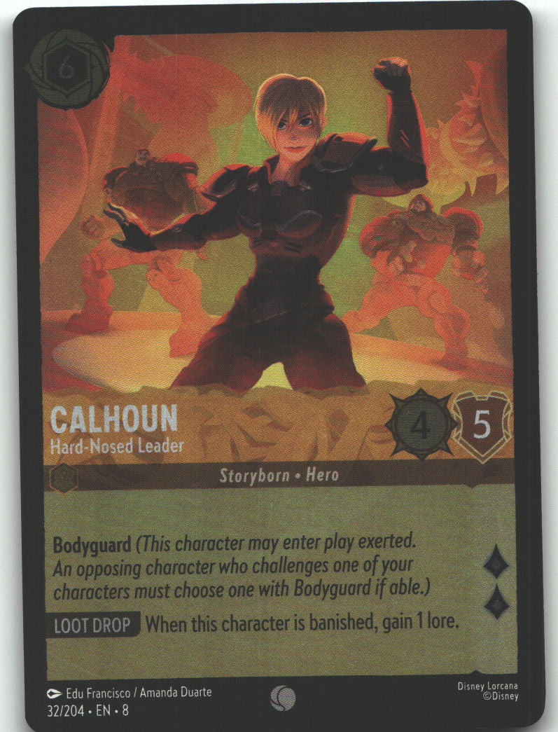 Calhoun - Hard-Nosed Leader