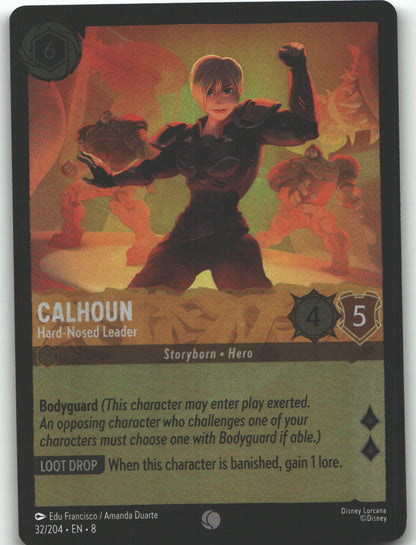 Calhoun - Hard-Nosed Leader