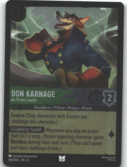 Don Karnage - Air Pirate Leader
